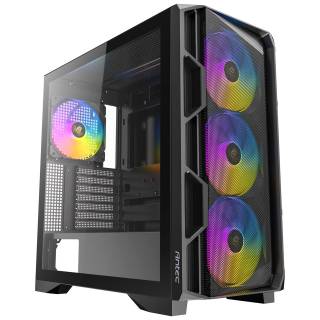 Antec AX1000 ARGB Case Midi Tower Vetro Temperato No-Power E-ATX/ATX/mATX/Mini-ITX