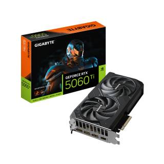 GIGABYTE GeForce RTX 5060 Ti WINDFORCE OC 16GB GDDR7 DLSS4 1*HDMI/3*DisplayPort PCi Ex 5.0 16x