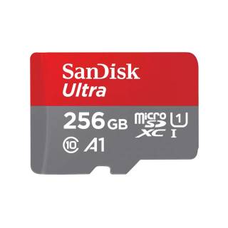SanDisk Ultra Scheda MicroSDXC 256GB + Adattatore