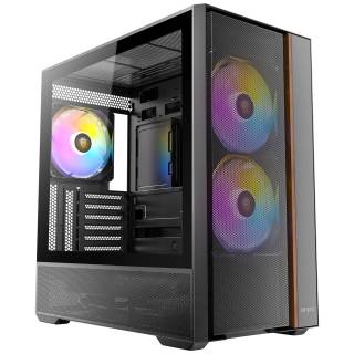 Antec Flux Rear ARGB Case Midi Tower Vetro Temperato No-Power ATX/mATX/Mini-ITX
