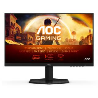 AOC 24G42E Monitor 23.8" Fast IPS 180Hz Full HD 1ms HDMI/DisplayPort