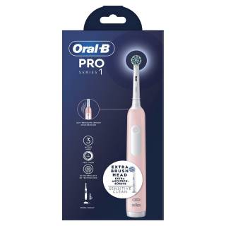 Oral-B Pro Series 1 Spazzolino Rotante-Pulsante-Oscillante e Testina Rotonda + 2 Testine di Ricambio