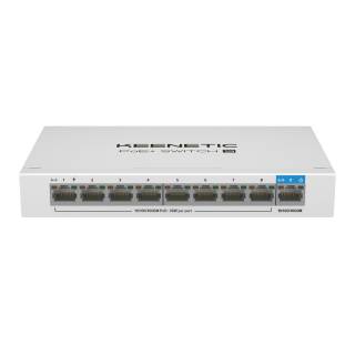 Keenetic PoE+ Switch 9 Switch Unmanaged Gigabit Ethernet 9 Porte PoE