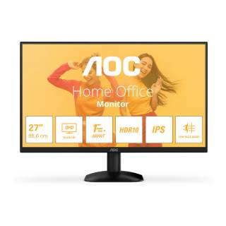 AOC Q27B35E Monitor 27" IPS 75Hz QHD 4ms HDMI/DisplayPort