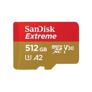SanDisk Extreme Scheda MicroSDHC 512GB