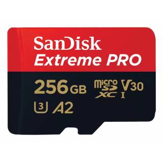Sandisk Extreme Pro Scheda MicroSDXC 256GB