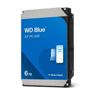 Western Digital HDD 6TB WD Blue 256MB 5400RPM SataIII 3.5"