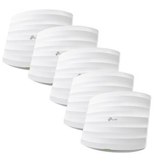 TP-Link Omada EAP245 Access Point Wireless AC 1750Mbps Dual-Band PoE Bianco 5-Pack