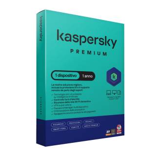 Kaspersky Premium per 1 Dispositivo Versione Slim Box - 1 Anno