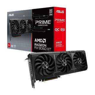 ASUS Prime Radeon RX 9060 XT OC Edition 8GB GDDR6 HDMI/2*DisplayPort PCi Ex 5.0 16x