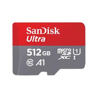 SanDisk Ultra Scheda MicroSDXC 512GB + Adattatore