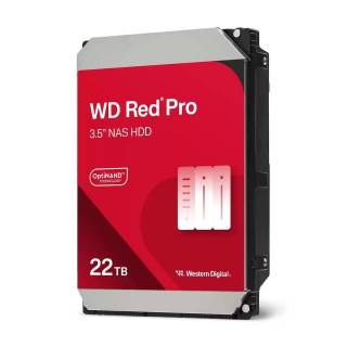 Western Digital HDD 22TB WD Red Pro 512MB 7200RPM SataIII 3.5"