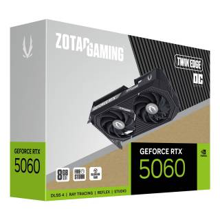 Zotac GeForce RTX 5060 Twin Edge OC 8GB GDDR7 DLSS4 1*HDMI/3*DisplayPort PCi Ex 5.0 16x