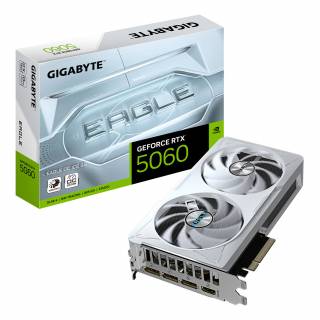 GIGABYTE GeForce RTX 5060 Eagle OC Ice 8G 8GB GDDR7 DLSS4 1*HDMI/3*DisplayPort PCi Ex 5.0 16x