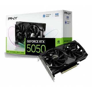 PNY GeForce RTX 5050 Dual Fan 8GB GDDR6 DLSS4 1*HDMI/3*DisplayPort PCi Ex 5.0 16x