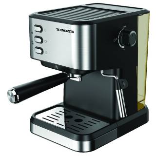 Termozeta TZ Espresso 4in1Macchina Caffè Manuale Espresso 1.5L Nero/Argento