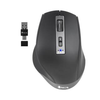 NGS Blur-RB Mouse Laser 3200DPI 6 Tasti USB/Wireless/Bluetooth