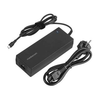Mediacom M-ACNBU130 Alimentatore per Notebook Universale 130W 20V USB-C