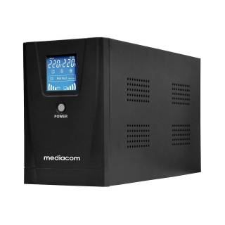 Mediacom M-UPS1301D UPS Line Interactive 1300VA/720W 1*Schuko 2*IEC