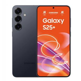 Samsung Galaxy S25+ 256GB 6.7" 5G Dual-Sim Android 15 Black - Refurbished Grade A