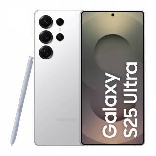 Samsung Galaxy S25 Ultra 256GB 6.9" 5G Dual-Sim Android 15 Titanium Whitesilver - Refurbished Grade A