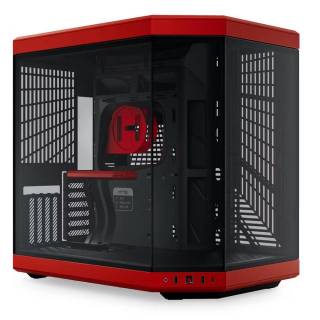 HYTE Y70 Black Cherry Case Midi Tower Vetro Temperato No-Power E-ATX/ATX/mATX/Mini-ITX