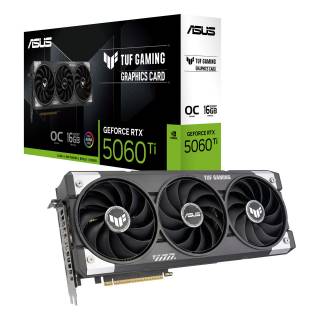 ASUS TUF GeForce RTX 5060 Ti OC 16GB GDDR7 DLSS4 1*HDMI/3*DisplayPort PCi Ex 5.0 16x