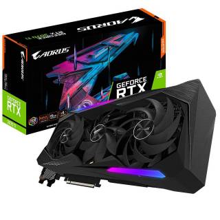 GIGABYTE AORUS GeForce RTX 3070 Ti Master LHR 8GB GDDR6X 3*HDMI/3*DP PCi Ex 4.0 16x - Refurbished Grade A