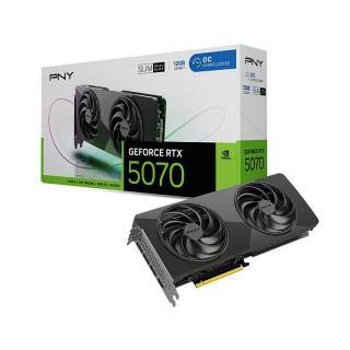 PNY GeForce RTX 5070 Slim OC 12GB GDDR7 DLSS4 1*HDMI/3*DisplayPort PCi Ex 5.0 16x