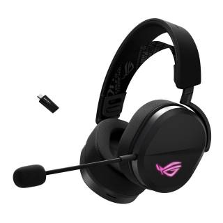 ASUS ROG Pelta Cuffie con Microfono Wireless/Bluetooth/USB PC/Mac/PS5/PS4/Switch/Mobile