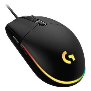 Logitech G G102 Lightsync Mouse Ottico 8000DPI 6 Tasti USB Nero