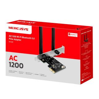 Mercusys MA30E Scheda di Rete Wi-Fi/Bluetooth Wireless AC Dual-Band 1200Mbps PCI-E