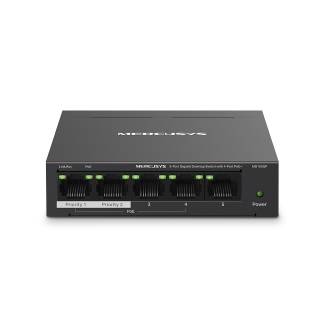 Mercusys MS105GP Switch Unmanaged PoE+ Gigabit Ethernet 5 Porte