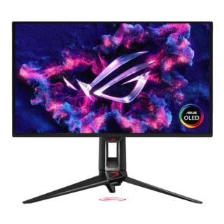 ASUS ROG Swift OLED PG27UCDM Monitor 26.5" QD-OLED 240Hz 4K 0,03ms Pivot Hub USB 2*HDMI/DisplayPort