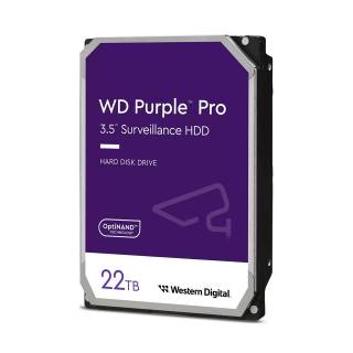 Western Digital HDD 22TB WD Purple Pro 512GB 7200RPM SataIII 3.5"