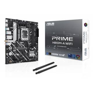 ASUS Prime H810M-A WIFI Intel H810 2*DDR5 2*M.2 4*SataIII sk1851 HDMI/DisplayPort mATX