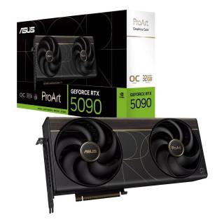 ASUS ProArt GeForce RTX 5090 OC Edition 32GB GDDR7 DLSS4 1*HDMI/2*DisplayPort/USB-C PCi Ex 5.0 16x