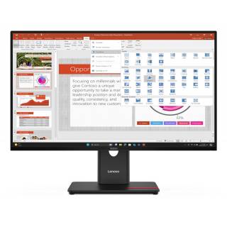 Lenovo ThinkVision T27-40 Monitor 27" IPS 120Hz Full HD 6ms Pivot USB-C HDMI/DisplayPort/VGA