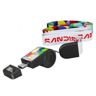 SanDisk FIFA World Cup 2026 Chiavetta 128GB USB-c 3.2 Gen 1
