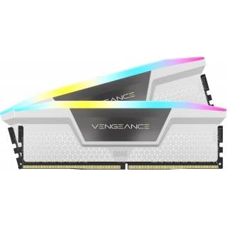Corsair CMH32GX5M2B5200C40W Vengeance RGB 32GB Kit 2x16GB DDR5 5200MHz CL40 White - Memorie RAM