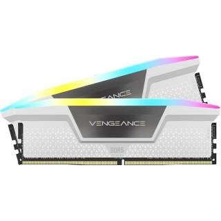 Corsair CMH16GX5M2B5200Z40W Vengeance RGB 16GB Kit 2x8GB DDR5 5200MHz CL40 White - Memorie RAM