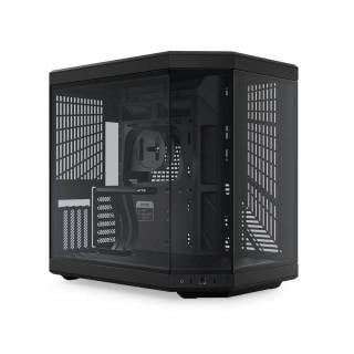 HYTE Y70 Pitch Black Case Midi Tower Vetro Temperato No-Power E-ATX/ATX/mATX/Mini-ITX