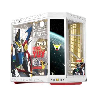 HYTE Y70 Touch Gundam Wing Case Midi Tower Display IPS Touch 2.5K Vetro Temperato No-Power E-ATX/ATX/mATX/Mini-ITX