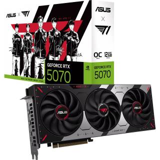 ASUS T1 GeForce RTX 5070 OC Edition 12GB GDDR7 DLSS4 1*HDMI/3*DisplayPort PCi Ex 5.0 16x