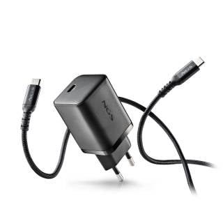 NGS BUD 65W-AC Alimentatore per Notebook Acer GaN 65W USB-C + 4 Connettori