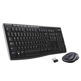 Logitech MK270 Kit Tastiera e Mouse Wireless Layout USA