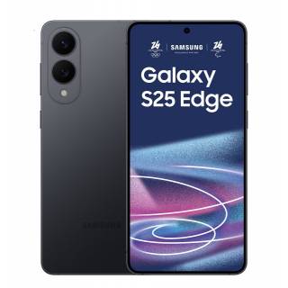 Samsung Galaxy S25 Edge 256GB 6.7" 5G Dual-Sim Android 15 Titanium Jetblack