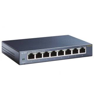 TP-Link TL-SG108-V2 Switch Unmanaged Gigabit Ethernet 8 Porte